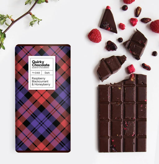 Quirky Chocolate - Raspberry, Blackcurrant & Honeyberry