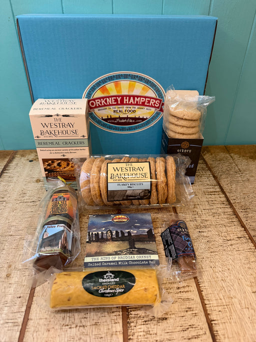 Orkney Biscuit, Cheese and Peedie Preserves Box