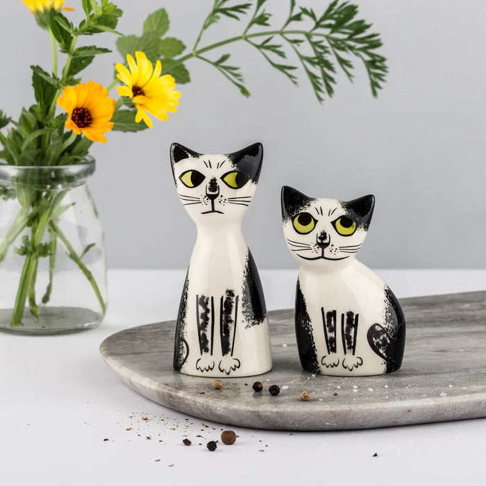 Hannah Turner Salt and Pepper Black and White Cats