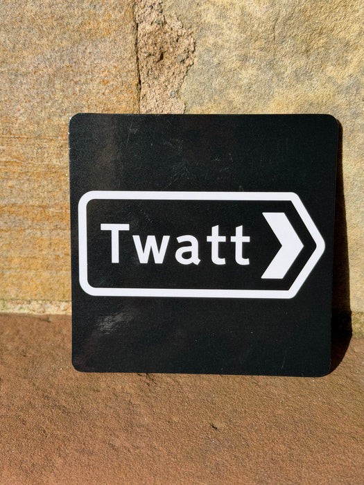 Orkney Twatt Coaster in black