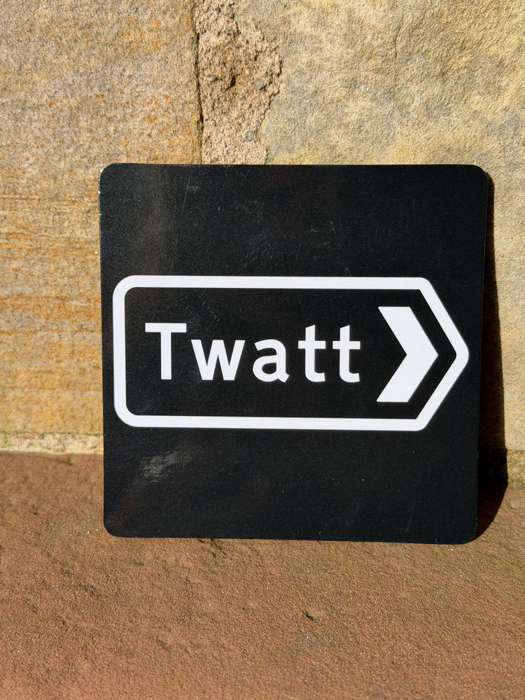 Orkney Twatt Coaster in black