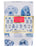 Arthouse Unlimited - Blue Dogs, 100% Organic Cotton Tea Towel