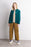 NEW Mousqueton Brezelia Corduroy overshirt in emerald green
