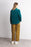 NEW Mousqueton Brezelia Corduroy overshirt in emerald green
