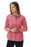 NEW Mousqueton Brezelia Corduroy overshirt in peony Pink (Pivoine)