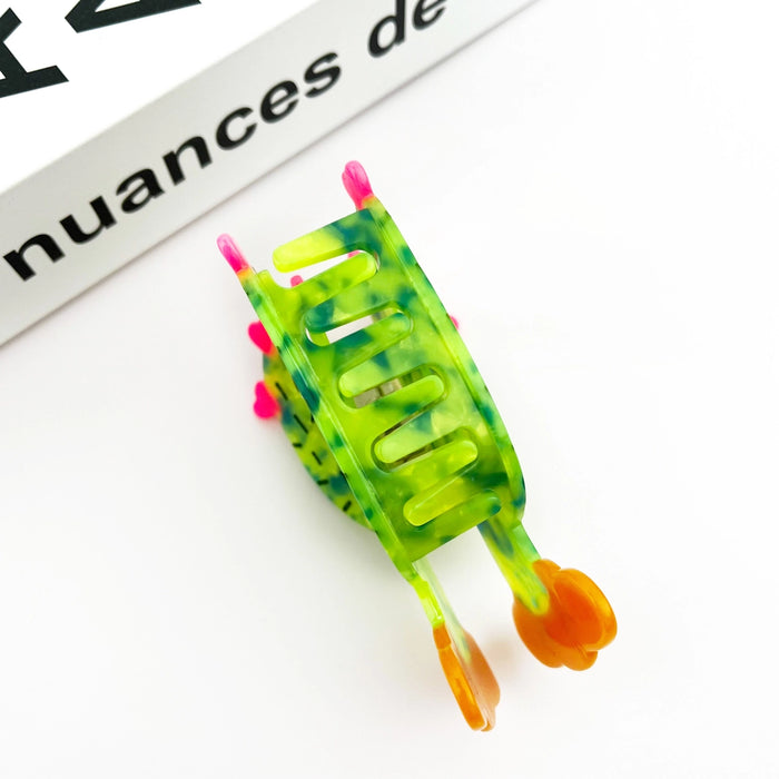TheDivaSoap - Green Cactus Hair Claw Clip