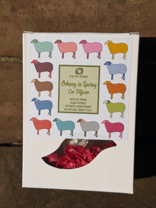 Elsa Tait Designs Sheep Car Diffuser