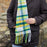 Tweedmill Textiles - Lambswool Wide Scarf Citrus