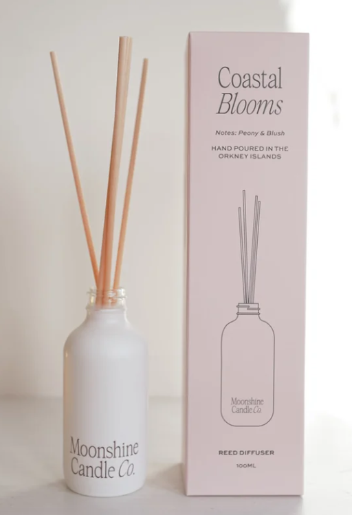 Moonshine Candle Co. - Reed Diffuser in 'Coastal Blooms'