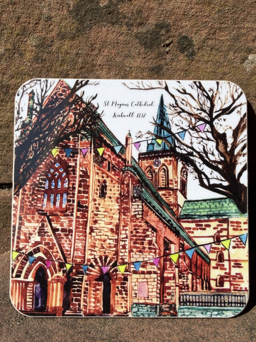 Sarah Leask St Magnus Cathedral Coaster