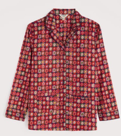 NEW 25% OFF Seasalt View Point Pyjamas - Printed Diamonds Mix