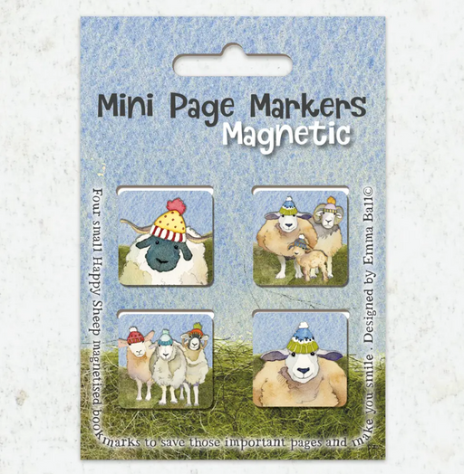 Emma Ball Happy Sheep Magnet Page Markers