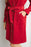 NEW Mousqueton Fanchon Belted dress in orange (Tuile)