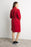 NEW Mousqueton Fanchon Belted dress in orange (Tuile)