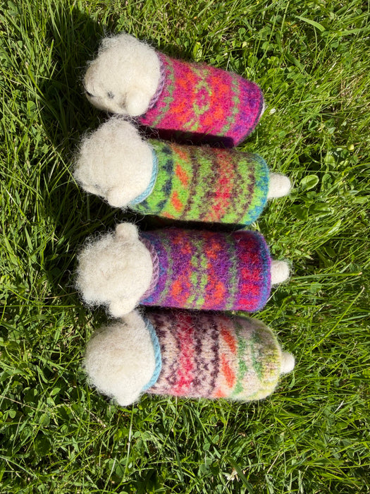 Southbeach Design x Judith Glue Rackwick Fair Isle Felted Sheep