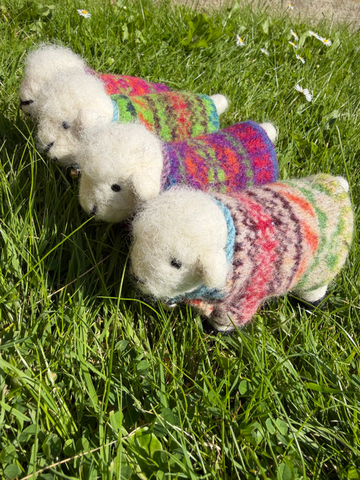 Southbeach Design x Judith Glue Rackwick Fair Isle Felted Sheep