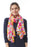 Mousqueton Scarf Foulard - Fanion Ecru-Tulipe