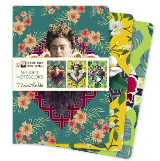 Frida Kahlo Set of 3 Standard Notebooks