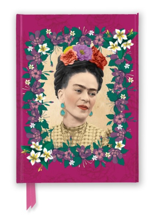Frida Kahlo Dark Pink Foiled Journal