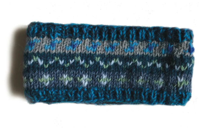 From The Source Hand Knitted Nordic Headband