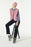 NEW Mousqueton Ginou sherpa sleeveless vest in Pivoine (Peony Pink)