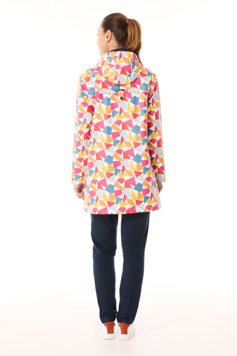 NEW Mousqueton Gloany Jacket in Fanion Blanc-Tulipe