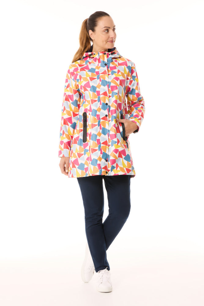 NEW Mousqueton Gloany Jacket in Fanion Blanc-Tulipe
