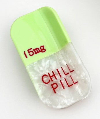 TheDivaSoap - Acetate Pill Claw Hair Clip - Green