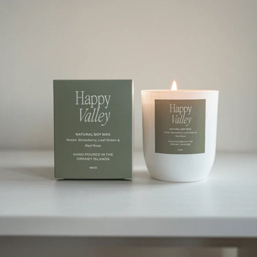 Moonshine Candle Co. - Luxury Soy Wax Candle in 'Happy Valley'
