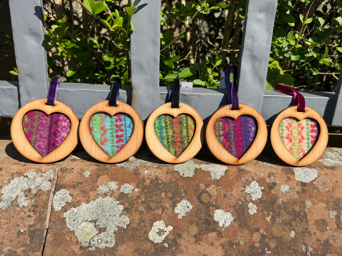 Southbeach Designs x Judith Glue Rackwick Fair Isle Oak Heart - Various colours