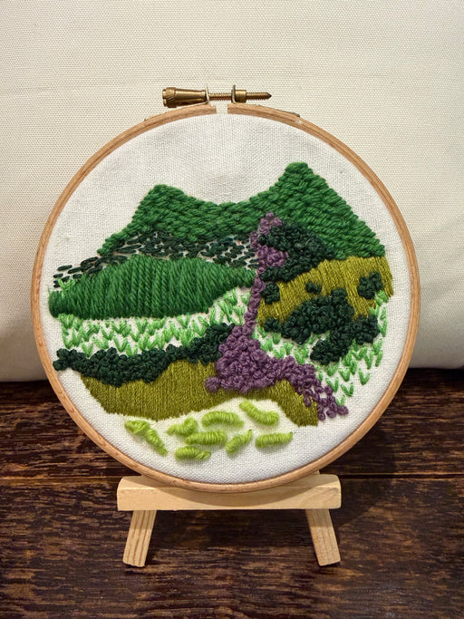 Threid Stitches -Cairngorms The Mountain Side Embroidery Kit