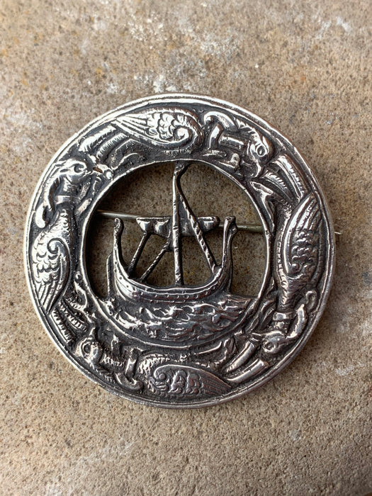 Pre Loved - Norwegian Silver Brooch