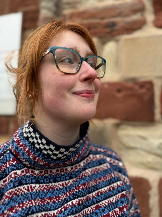 National Museum of Antiquities Scotland (NMAS) Sweater in Gannet