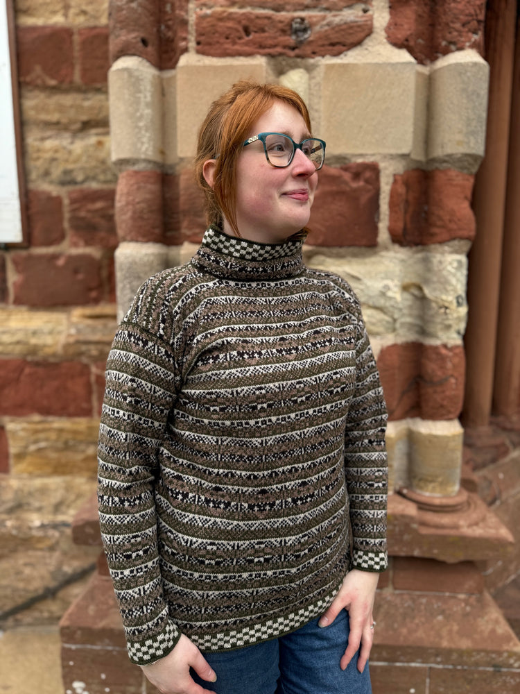 National Museum of Antiquities Scotland (NMAS) Sweater in Winter Landscape