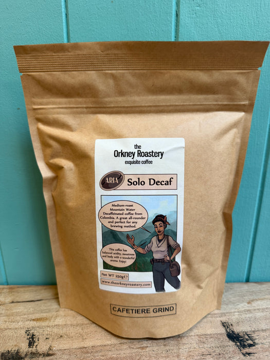 The Orkney Roastery Solo Decaf Coffee