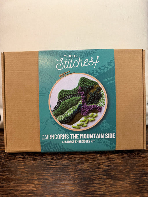 Threid Stitches -Cairngorms The Mountain Side Embroidery Kit