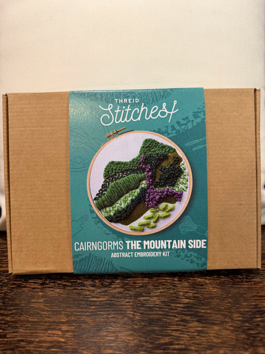 Threid Stitches -Cairngorms The Mountain Side Embroidery Kit