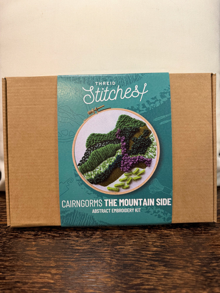 Threid Stitches -Cairngorms The Mountain Side Embroidery Kit