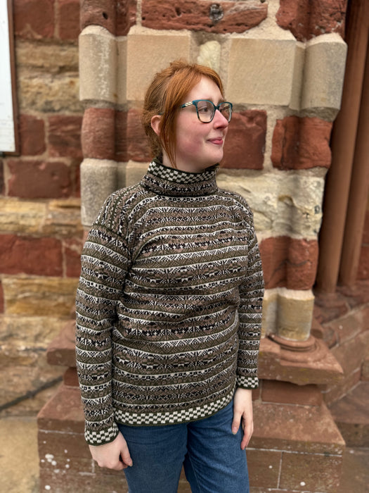 National Museum of Antiquities Scotland (NMAS) Sweater in Winter Landscape