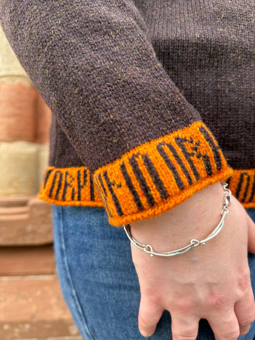 Orkney Tunic with Runes Trims in Harvest