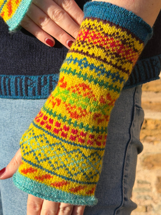 Rackwick Gorse Fingerless Mitts
