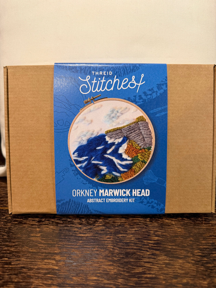 Threid Stitches - Orkney Marwick Head Embroidery Kit