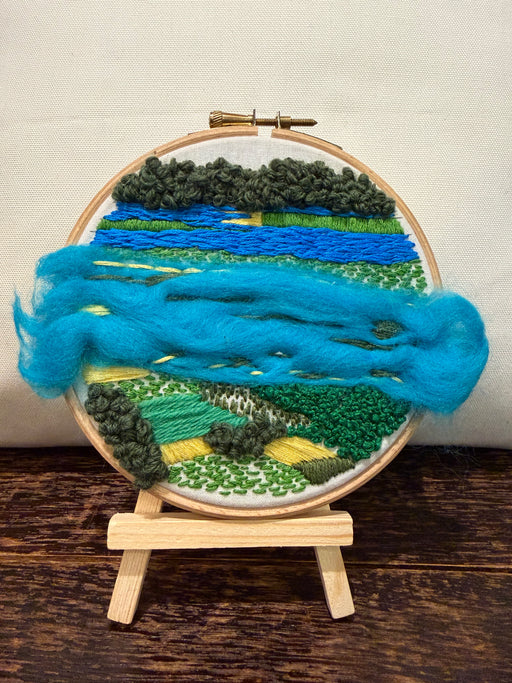 Threid Stitches - Orkney Loch Boardhouse Embroidery Kit