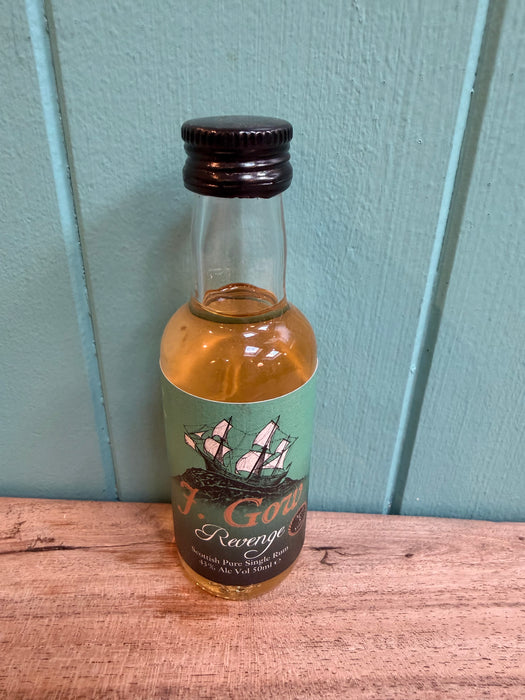 J Gow Rum 5cl Miniature - Various