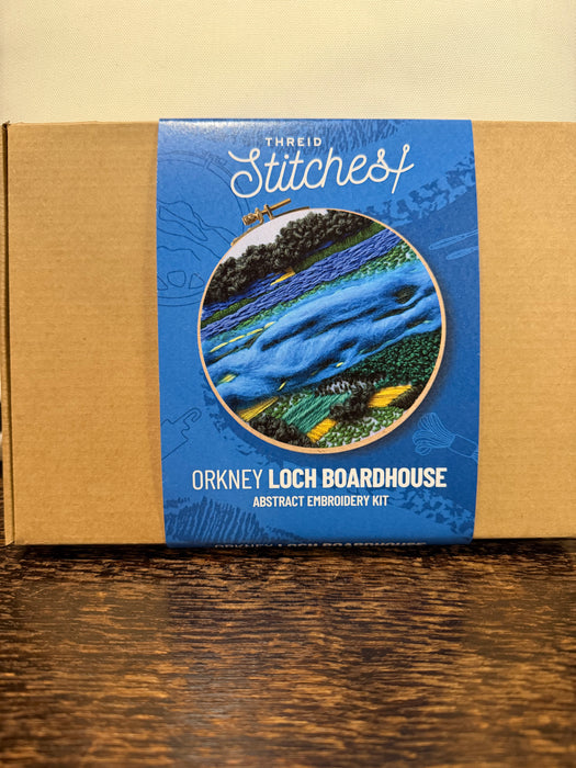 Threid Stitches - Orkney Loch Boardhouse Embroidery Kit
