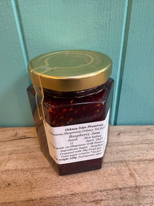 Orkney Isles Preserves Raspberry Jam