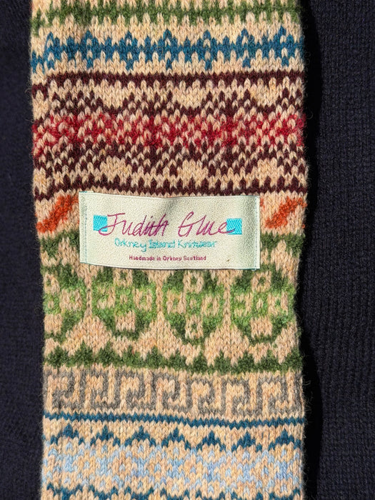 Rackwick Fair Isle Scarf in Shorelines