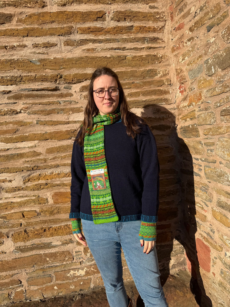 Rackwick Fair Isle Sea Grass Scarf