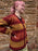 Judith Glue Orkney View Cardigan in Sunset
