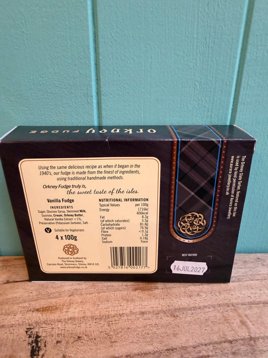 Orkney Fudge Vanilla 400g